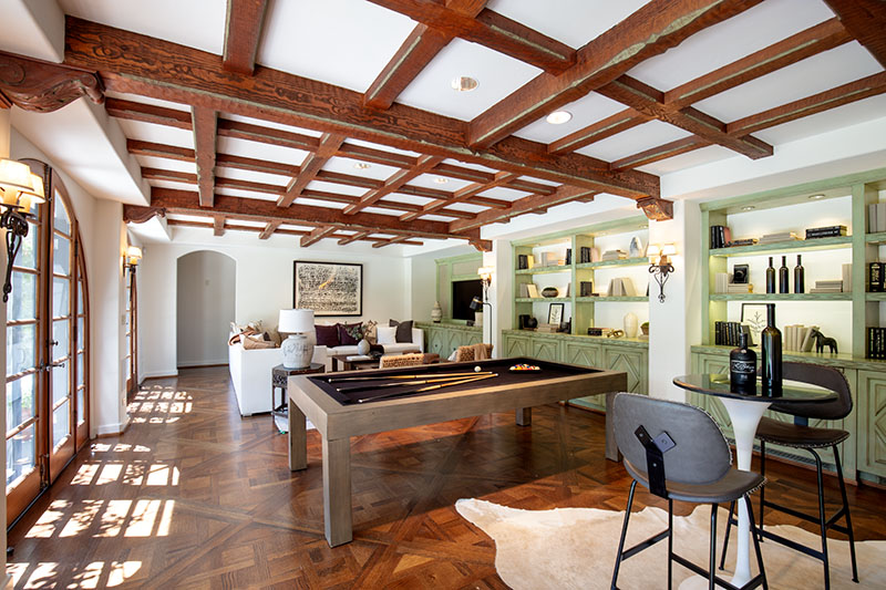 Walden Drive family room