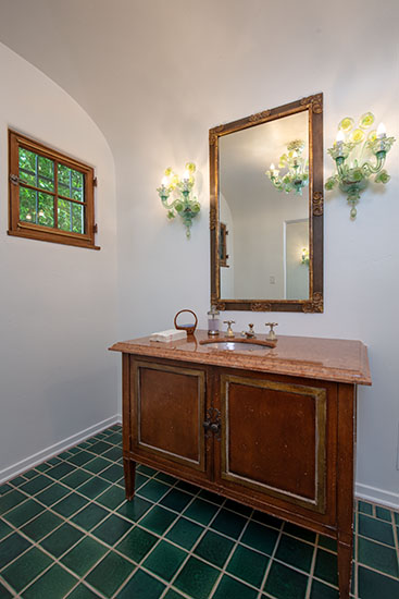 Walden Drive powder room